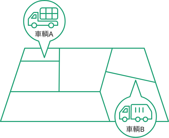 運行状況確認機能とチャット機能でドライバー業務のDX